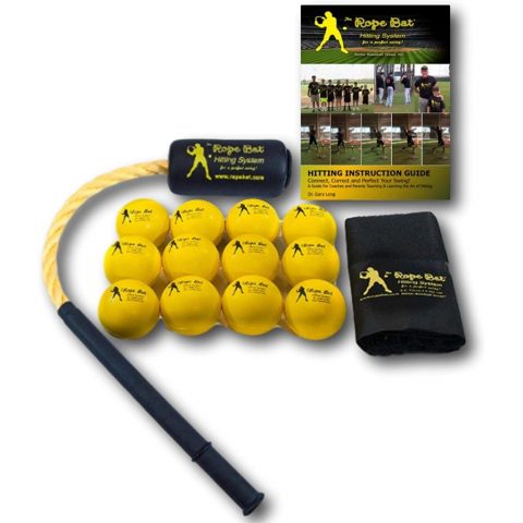 Rope Bat Hitting System